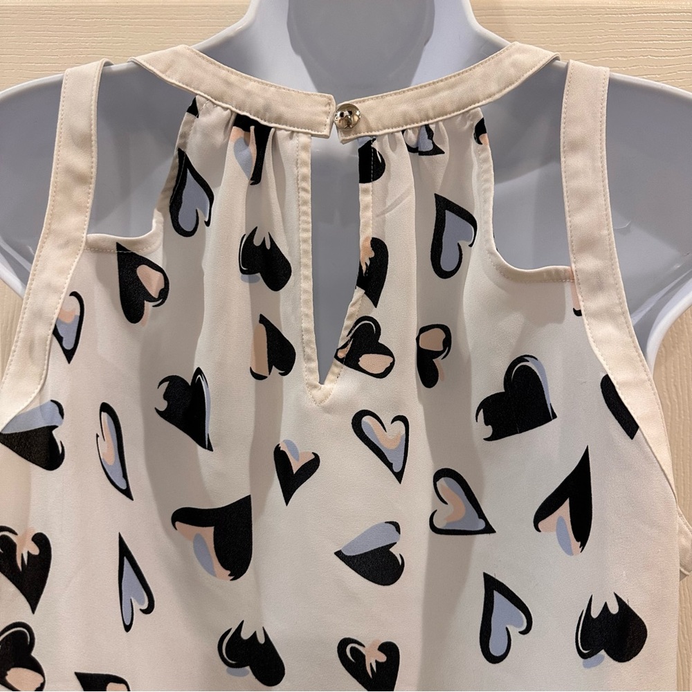 Heart Blouse Sleeveless Cutout XL Candies - Picture 3 of 7